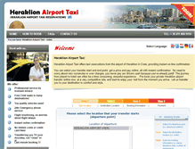 Tablet Screenshot of heraklion-airport-taxi.com